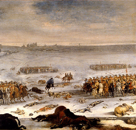 La bataille de Lund - par Johan Philip Lemke
